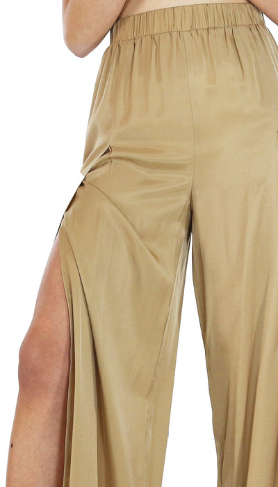 Twinset Milano Pantalone con elastico in vita e spacchi laterali. Pantalone Donna - Boutique Luisa Trendy