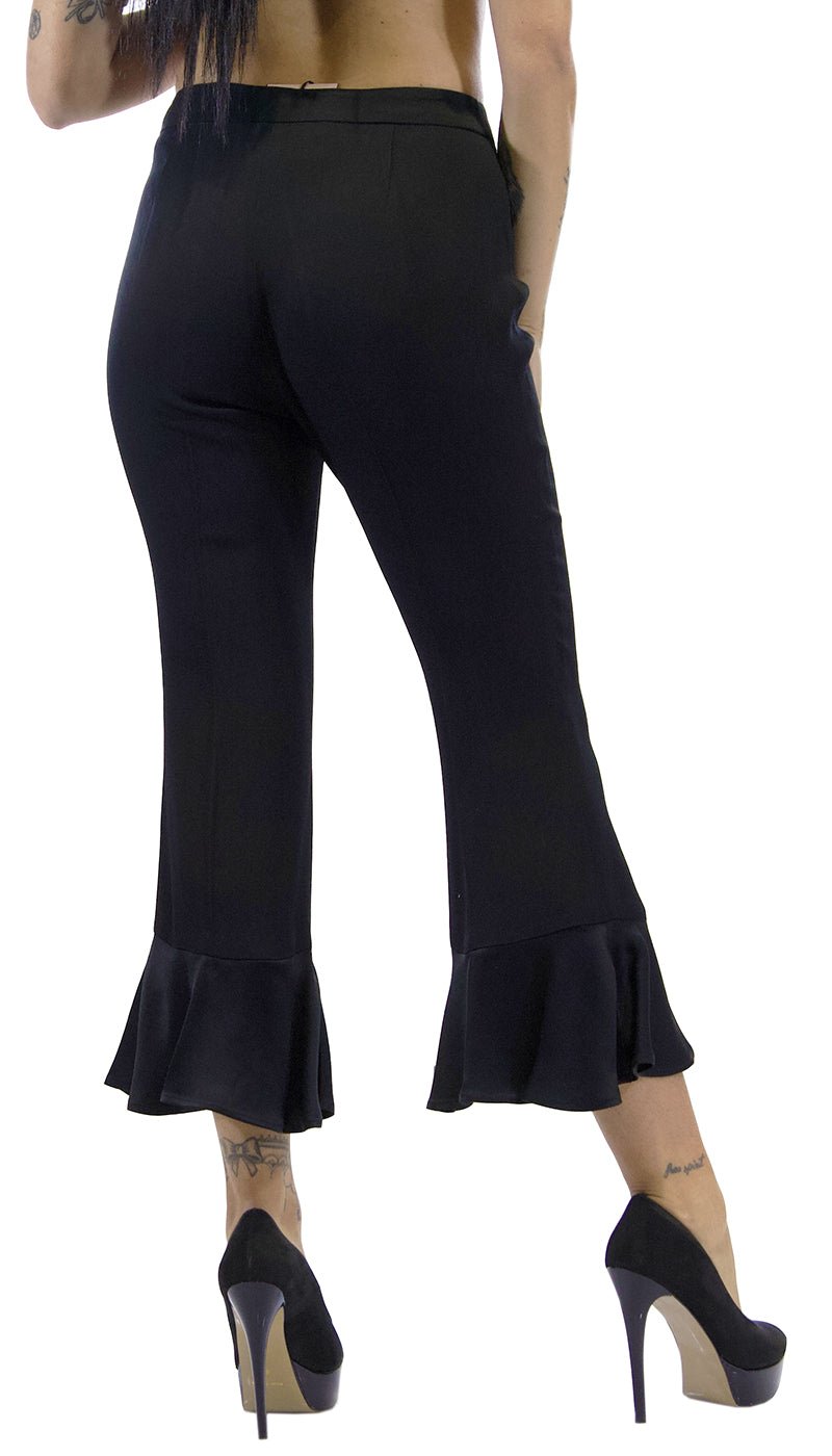 Twinset Milano Pantalone donna cropped in envers satin. PA8281 Pantalone Donna - Boutique Luisa Trendy