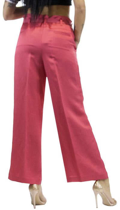 Twinset Milano Pantalone in lino envers satin. TS823P Pantalone Donna - Boutique Luisa Trendy
