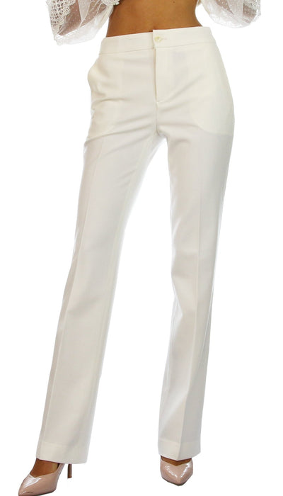 Twinset Milano Pantalone in misto lana e cady Pantalone Donna - Boutique Luisa Trendy