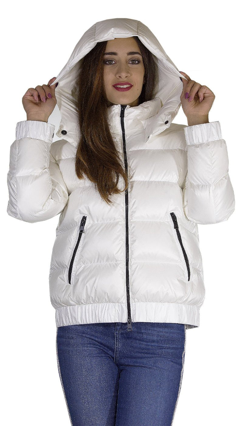 Twinset Milano Piumino con cappuccio. 212TP214L Capispalla Donna - Boutique Luisa Trendy