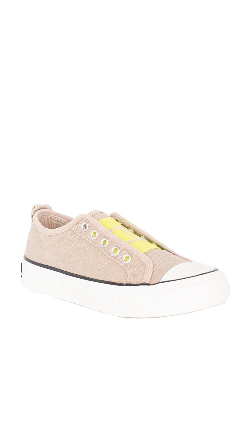 Twinset Milano Sneakers in canvas con logo. 211TCT170 Scarpe - Boutique Luisa Trendy