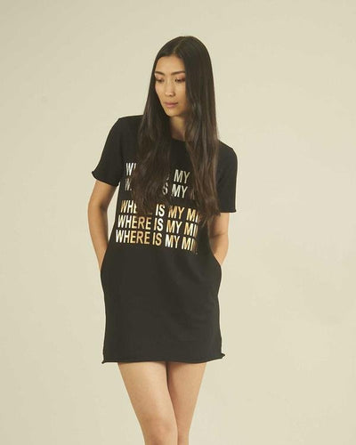 Vestito maxi t-shirt Silvian Heach Vestiti - Boutique Luisa Trendy